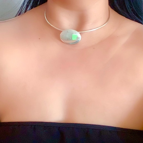 Tiffany & Co XL oval tag wire necklace - Picture 3 of 9